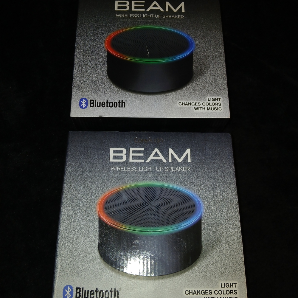 Wireless Light-Up Speaker - Black